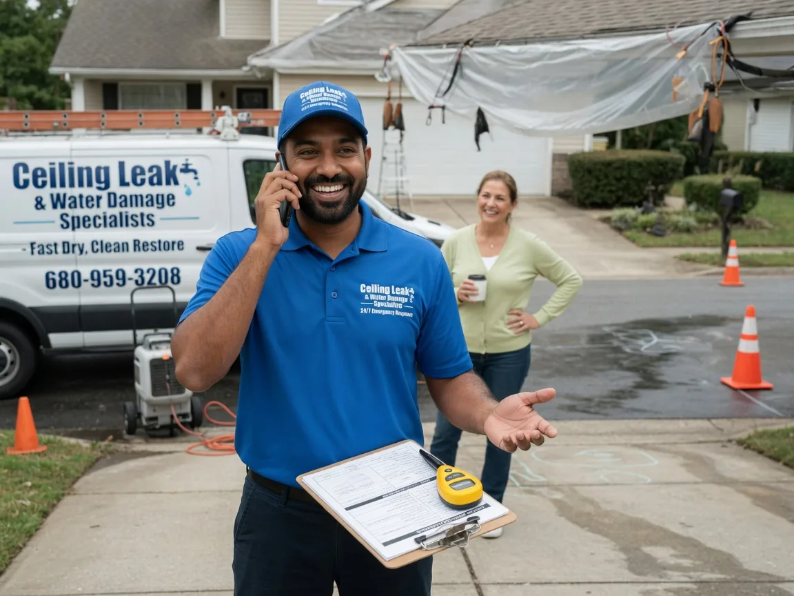 Ceiling Leak Cleanup Screven, GA FAQs